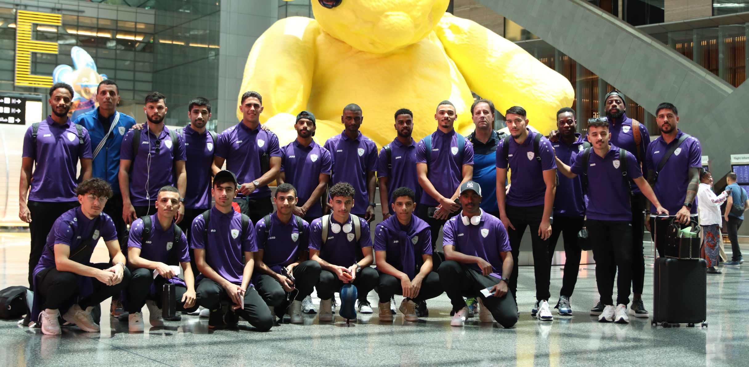 Muaither Sports Club delegation leaves for Turkiye to participate in the training camp